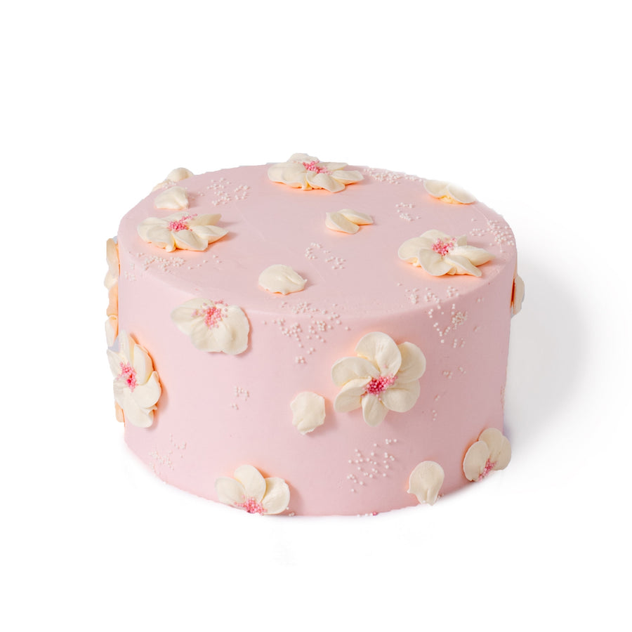 Blush Petals Cake