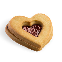 Raspberry Linzer Heart - Gluten Friendly