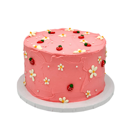 Strawberry Fields Cake