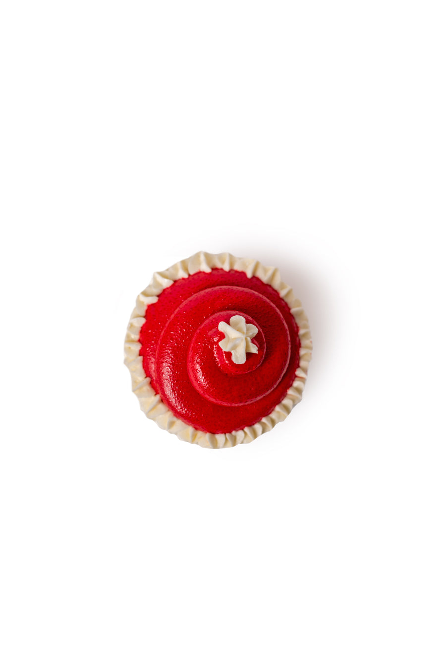 Santa's Hat Cupcake