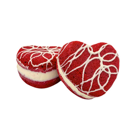 Red Velvet Heart Whoopie Pie