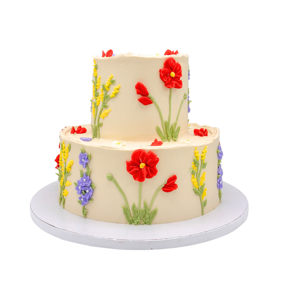 Multicolor Blossom Cake