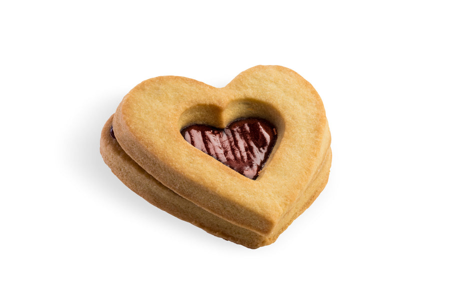 Raspberry Linzer Heart - Gluten Free